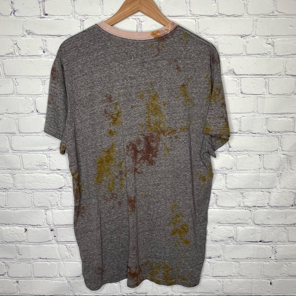 American Rag AR321 Melange Crew Neck Pocket Tee - Picture 6 of 8